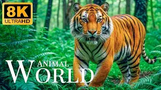 Animal World 8K ULTRA HD🐾Amazing Animal Facts With Relaxing Sounds