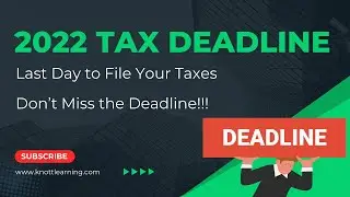 Last Day To File Taxes 2022