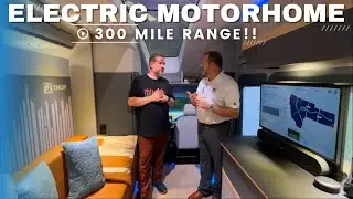 Tour Thor’s NEW ELECTRIC RV — 300 Mile Range in the RV of the Very Near Future