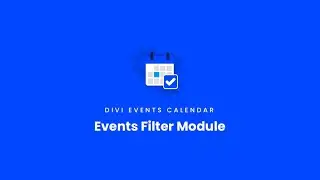 Events Filter Module | Divi Events Calendar Documentation