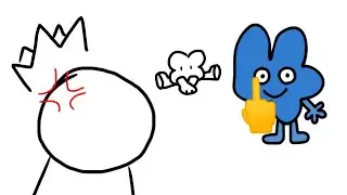 Blue meet Four [Rainbow friends x BFDI/TPOT]...(me AU Story) animation...