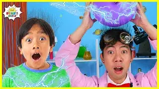 What is Static Electricity?? Educational Video for Kids with Ryan's World!