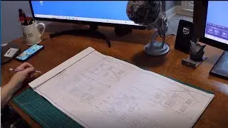 Manual Drafting: Orienting Drawings on a Sheet