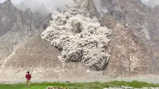 10 Terrifying Landslides Caught On Camera