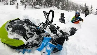 Best Snowmobiling Mont Valin Quebec 2020 Backcountry - Ski-Doo Hors Piste - 4 Season Bros