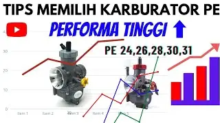 KARBURATOR PE PERFORMA TINGGI HATI HATI JANGAN SALAH PILIH