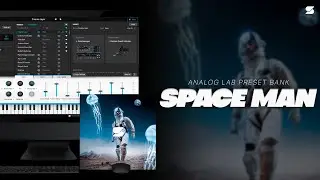 [FREE] Best Analog Lab V Preset Bank - SPACE MAN [DRAKE, THE WEEKND, LIL BABY] Arturia Trap Patches