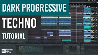 Dark Progressive Techno | DRUMS, BASS & FX | Ableton Tutorial