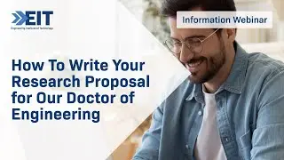 How To Write Your Research Proposal for Our Doctor of Engineering