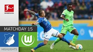 TSG Hoffenheim - VfL Wolfsburg 1-2 | Highlights | Matchday 15 – Bundesliga 2022/23