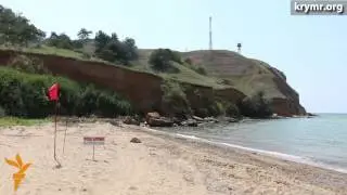 Западный берег Крыма пустует в разгар курортного сезона