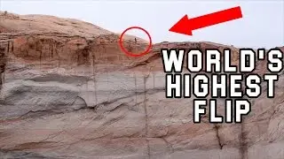 INSANE 140 ft BACKFLIP CLIFF JUMP | 4K