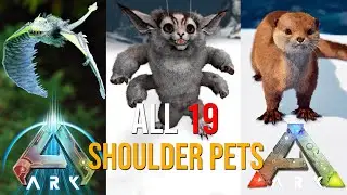 ALL 19 Shoulder Pets In ARK & Why You SHOULD Tame Them!