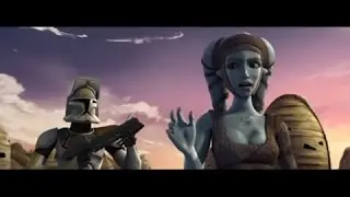 Aayla Secura, Ahsoka Tano, and Commander Bly Meet the Colonists - Star Wars: The Clone Wars - 1080p