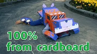 BigS_transforming #6 || DIY OPTIMUS TRANSFORMER CAR COSTUMER ( available template)