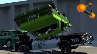 BeamNG Crash Compilation #12