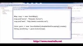 How to convert hashmap to json in Java?