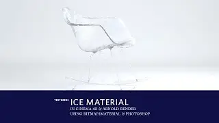 Arnold Ice Material Tutorial  - Using Cinema 4d, Arnold Render, B2M & Photoshop - Texture02