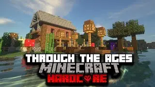 I Survived 100 Days In Hardcore Minecraft But It Updated Every Hour...