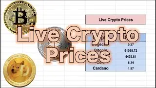 How to get Live Crypto Prices in Google Sheets!