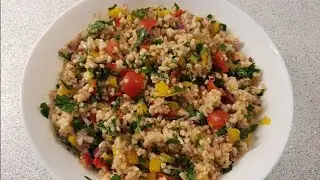 Bulgur salad | Turkish cuisine  @EasyAndQuickRecipes #bulgur #salad