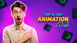 Top 10 Text Animation Preset Alight Motion | Text Preset | Text Animation Alight Motion || Text