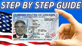 How To Apply For US Passport Card 2024 🇺🇸💳