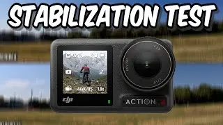 DJI Action 4 vs Hero 11 Stabilization Test