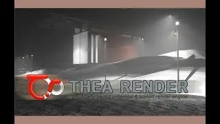 Thea Render 2.0 Fog/Night Tutorial