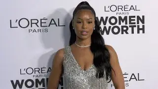 Teaira Walker 2023 L’Oréal Paris’ Women of Worth Gala Black Carpet Fashion