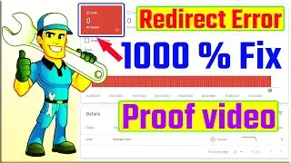 How to fix Redirect Error in Google Search console 2021 | How to fix Coverage issue fixes for site