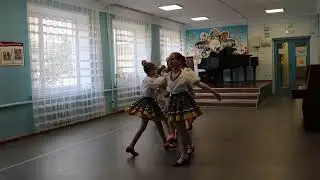 Танец "Калина". Ансамбль "Акварель". ДШИ пос. Венцы
