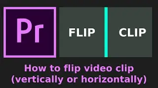 One Simple Way To Flip Video Clip In Premiere Pro (Mirror Flip #premierepro #videoediting)