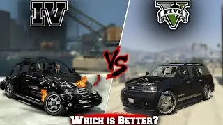 The Best GTA Game Ever? GTA 4 vs GTA 5 - Ultimate Comparison 🔥