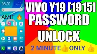 VIVO Y19{1915} PASSWORD LOCK,PATTERN UNLOCK UMT BOXX || VIVO Y19 PIN LOCK FRP UNLOCK UMT DONGEL DONE