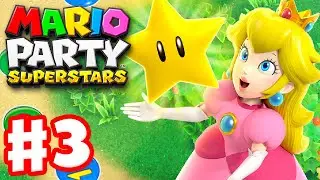 Mario Party Superstars - Gameplay Walkthrough Part 3 - Peachs Birthday Cake! (Nintendo Switch)