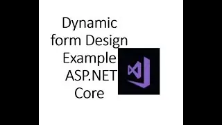 ASP.NET Core Design Dynamic Form using Html Tag Helper