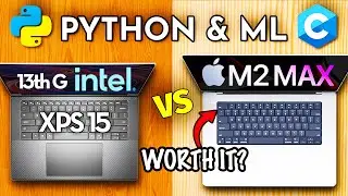 M2 Max vs Intel 13th gen Python Race | XPS 15 2023