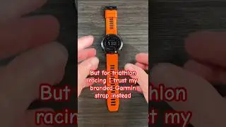 QuickFit Garmin strap for triathlon racing #Fenix7X #Garmin #QuickFit #Triathlon #triathlete