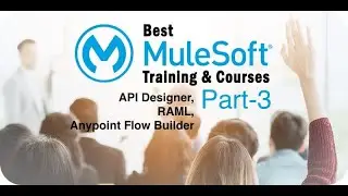 MuleSoft Training for Beginners Part 3 (Designing APIs & Anypoint Flow Builder) ✅