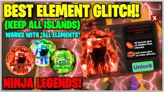 ✔️Ninja Legends *BEST* Element Glitch! (Keep All Islands!🏝️) | JixxyJax