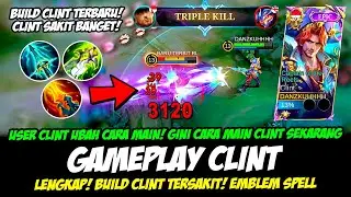 ITEM WAJIB CLINT META SEKARANG + CARA MAIN CLINT EPIC SKIN❗BUILD CLINT TERSAKIT 2024❗GAMEPLAY CLINT