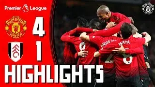 Highlights | Manchester United 4-1 Fulham | Premier League