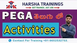 PEGA Activity Methods | PEGA Tutorial for Beginners | PEGA Training in Telugu