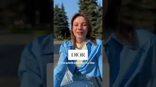 Я купила платье Dior🇫🇷 Предлог chez с марками✅ 
