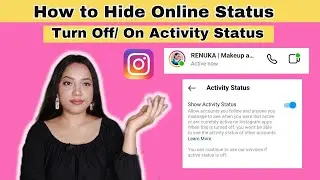 How to hide Online Status on Instagram 2023 | Activity Status not Showing Problem Solved