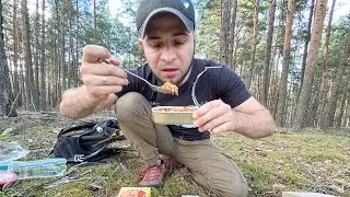 Кушаю просроченный сухпай французской армии в Чернобыле