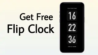 How To Get Flip Clock - digital widgets