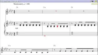 Brooklyn Baby by Lana Del Rey - Piano Sheet Music:Teaser