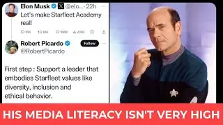 Star Trek Star Tries To Lecture Elon Musk